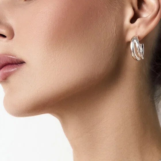 Серьги с серебряным покрытием Mahela Philippe Audibert Poison Drop — модель uwivzeb — фото 3