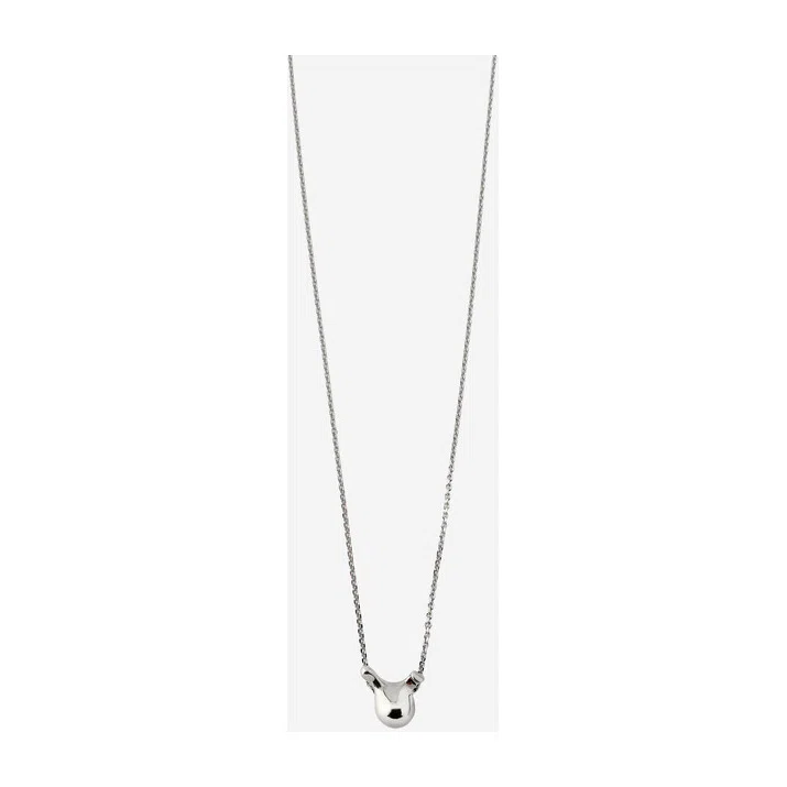 Подвеска из серебра с эмалью коллекция «Животные» — зайка УРА jewelry Poison Drop — модель it52rb2 — фото 3