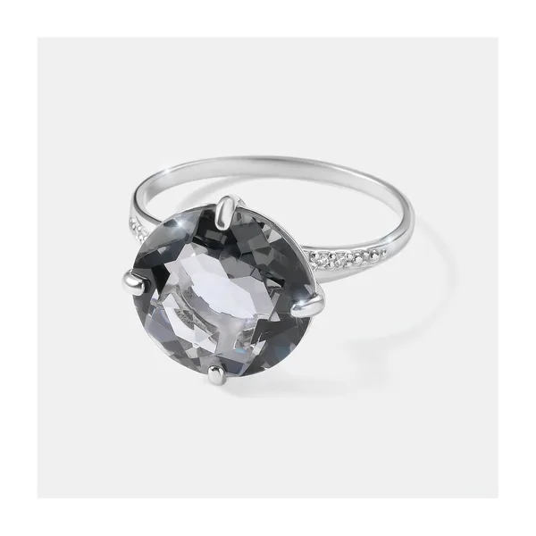 Серебряное кольцо с горным хрусталем — арт. 10322-005862