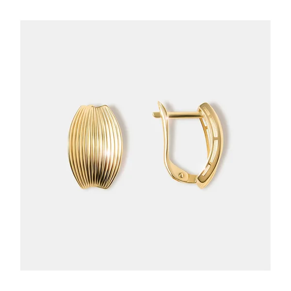 Серьги из желтого золота — арт. 10519-000885