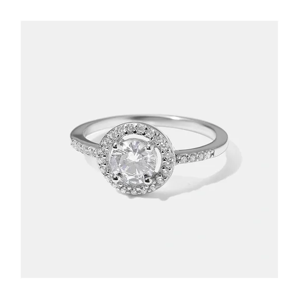 Серебряное кольцо с кубическим цирконием — арт. 10323-000190