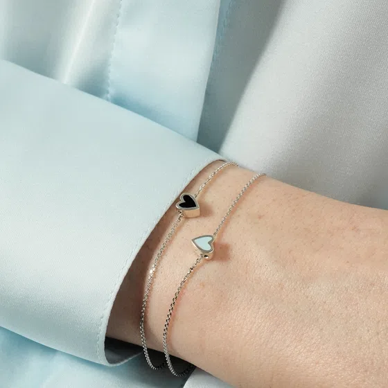 Подвеска «Браслет сердце» УРА jewelry Poison Drop — модель pw1asgh — фото 4