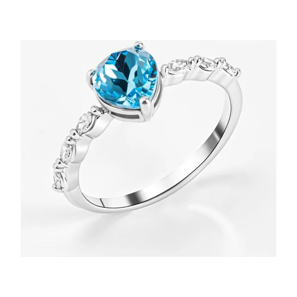 Кольцо из серебра с кристаллами swarovski и фианитами — арт. 000-397930
