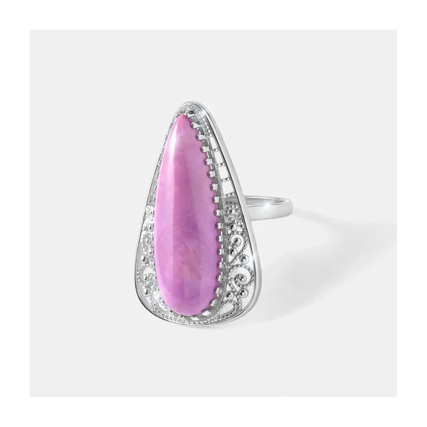 Серебряное кольцо с фосфосидеритом — арт. 10322-006136