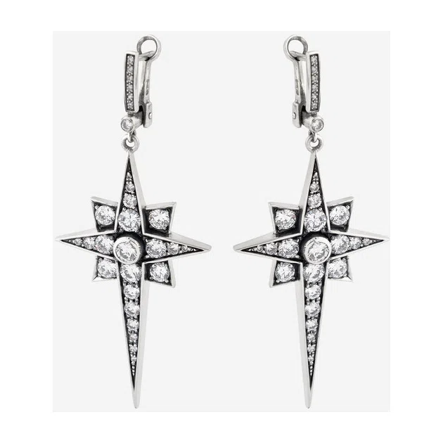 Акцентные серьги Anastasia Simes Poison Drop — модель 5hvstjf