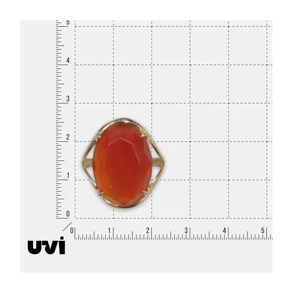 Серебряное кольцо с агатом — арт. 10322-004390