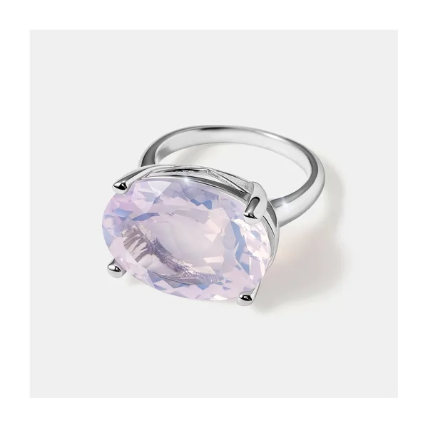 Серебряное кольцо с кварцем — арт. 10322-005939