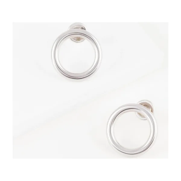 Серьги гвоздики из серебра — арт. 000-358931