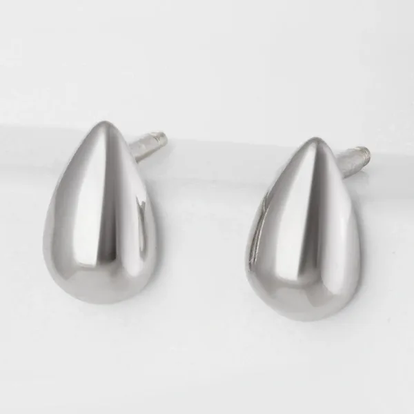 Серьги гвоздики из серебра — арт. 000-369795