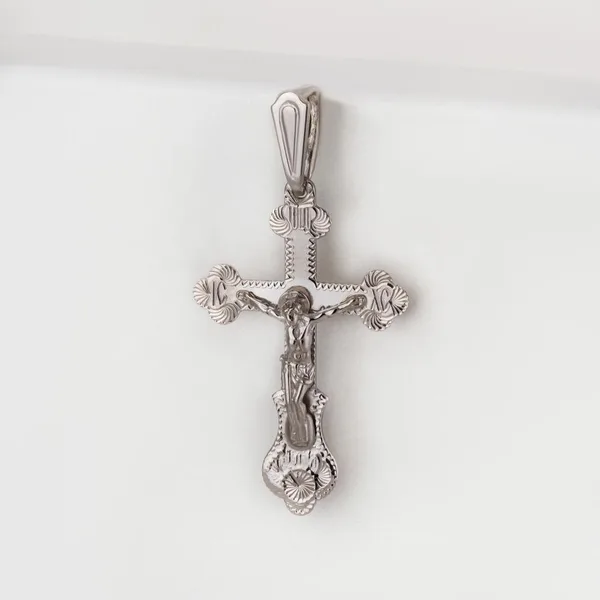Подвеска крест из серебра — арт. 000-362338
