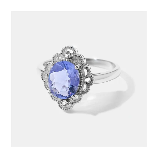 Серебряное кольцо с флюоритом — арт. 10322-002632