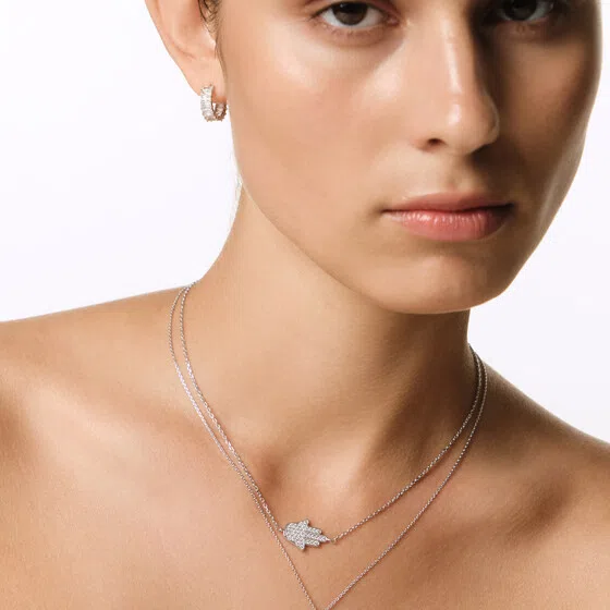 Колье из серебра с подвеской «Хамса» WANNA?BE! Poison Drop — модель 9g9deut — фото 2