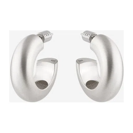 Матовые серьги из серебра GLOW HOOPS TABU Poison Drop — модель 3gctktw — фото 3