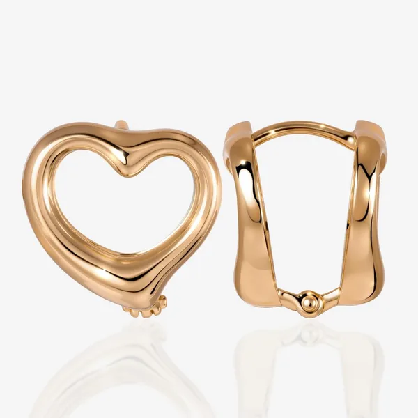Серьги из красного золота — арт. 000-397281
