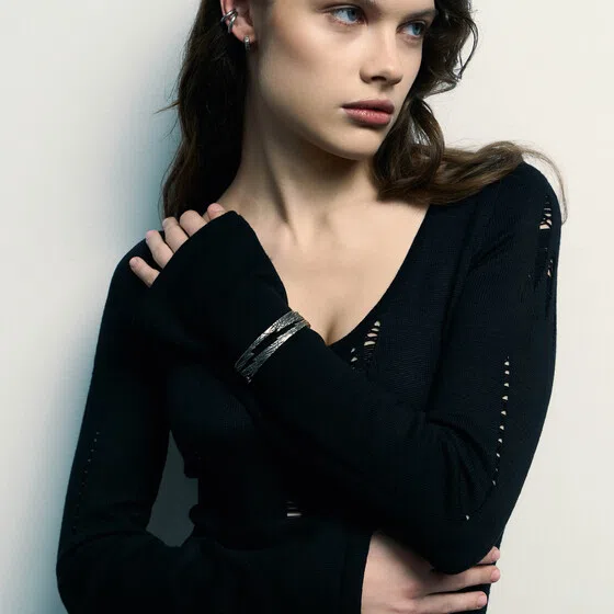 Браслет из серебра GRAVITY BRACELET SHE IS MONO Poison Drop — модель vqiecbg — фото 3
