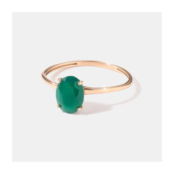 Серебряное кольцо с агатом — арт. 10322-005433