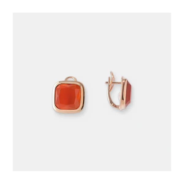 Серебряные серьги с агатами — арт. 10522-004882