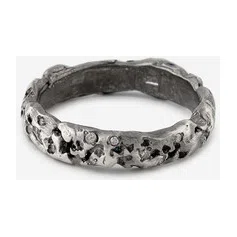 Кольцо из черненого серебра с бриллиантами Surrender Kintsugi Jewelry Poison Drop — модель m7qvu2j — фото 2