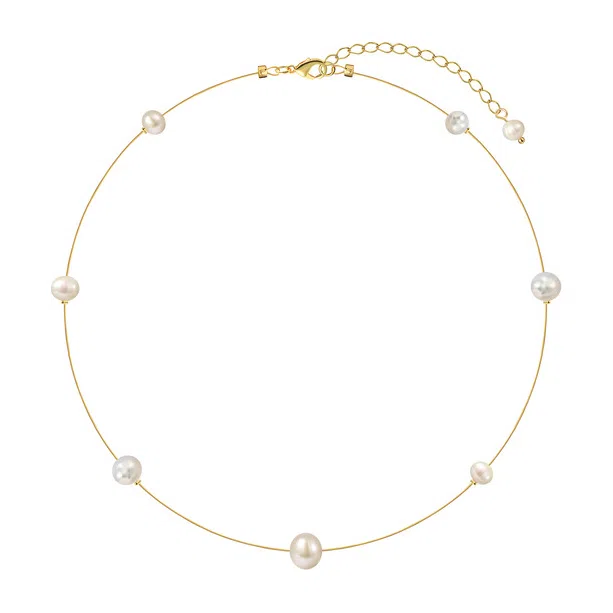 Колье из латуни с речным жемчугом, Serenade Pearl Phenomenal Studio Poison Drop — модель 90t02uh — фото 2