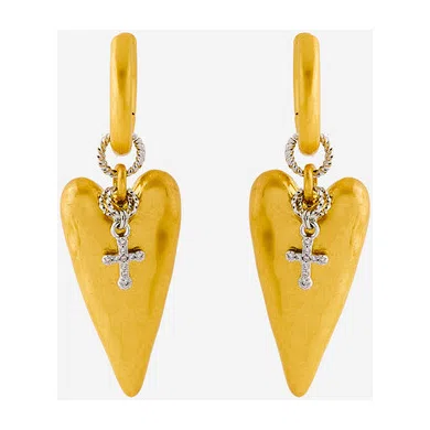 Золотистые Серьги Ardent Au matt INDULGENCE safina concept Poison Drop — модель 0z7dwu2 — фото 3