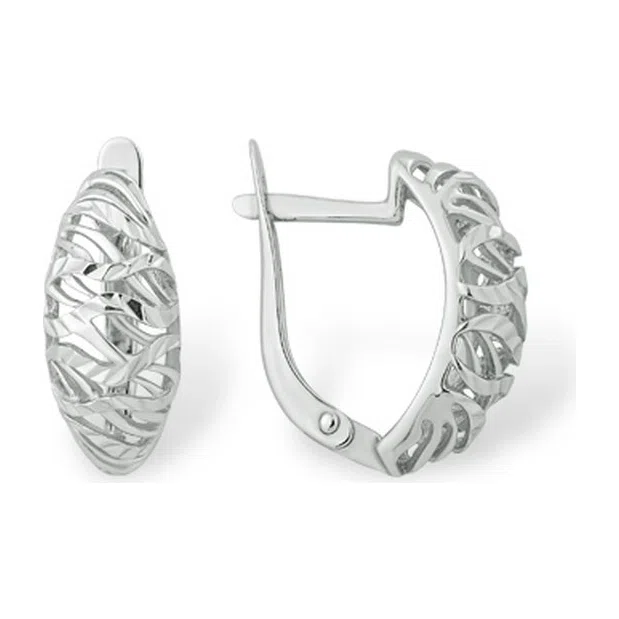 Серьги из серебра