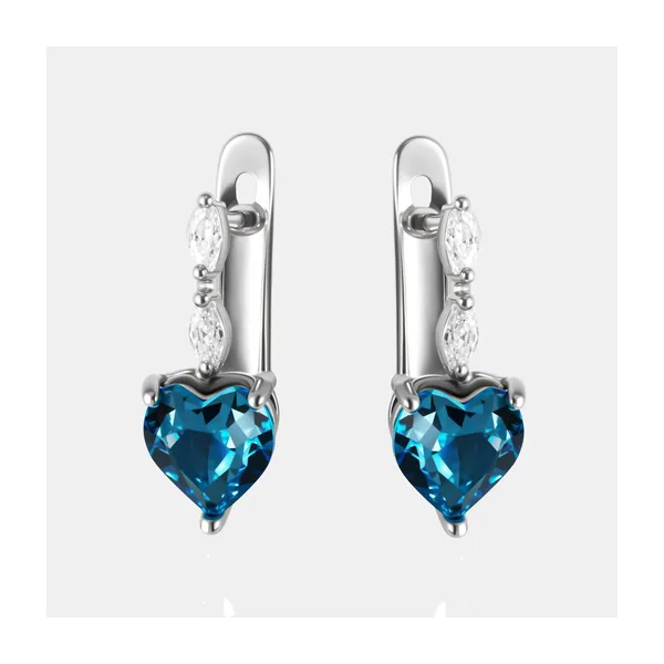 Серьги из серебра — арт. 000-397900