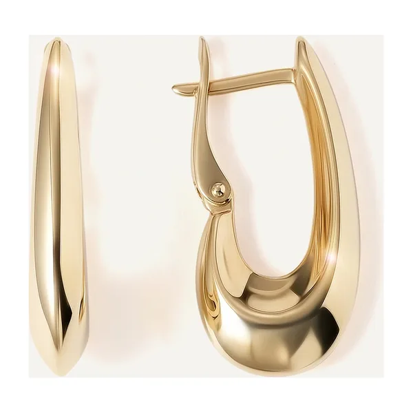 Серьги из желтого золота — арт. 10519-000686