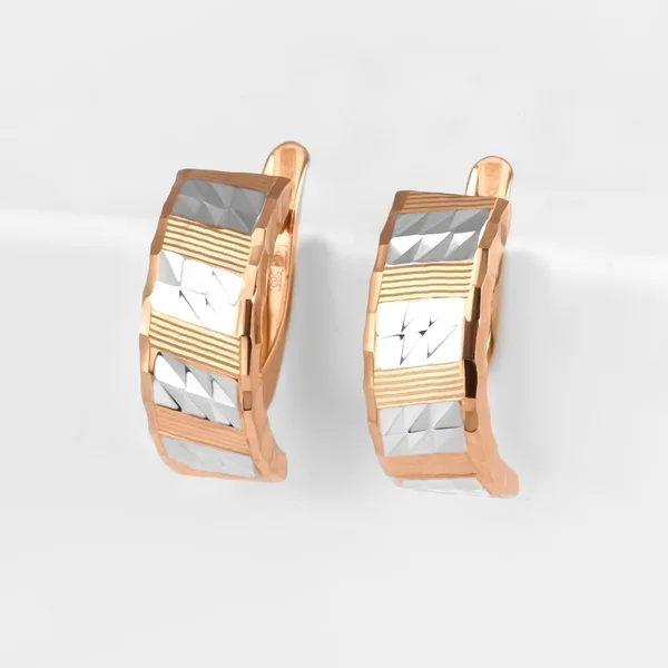 Серьги из красного золота — арт. 000-269226