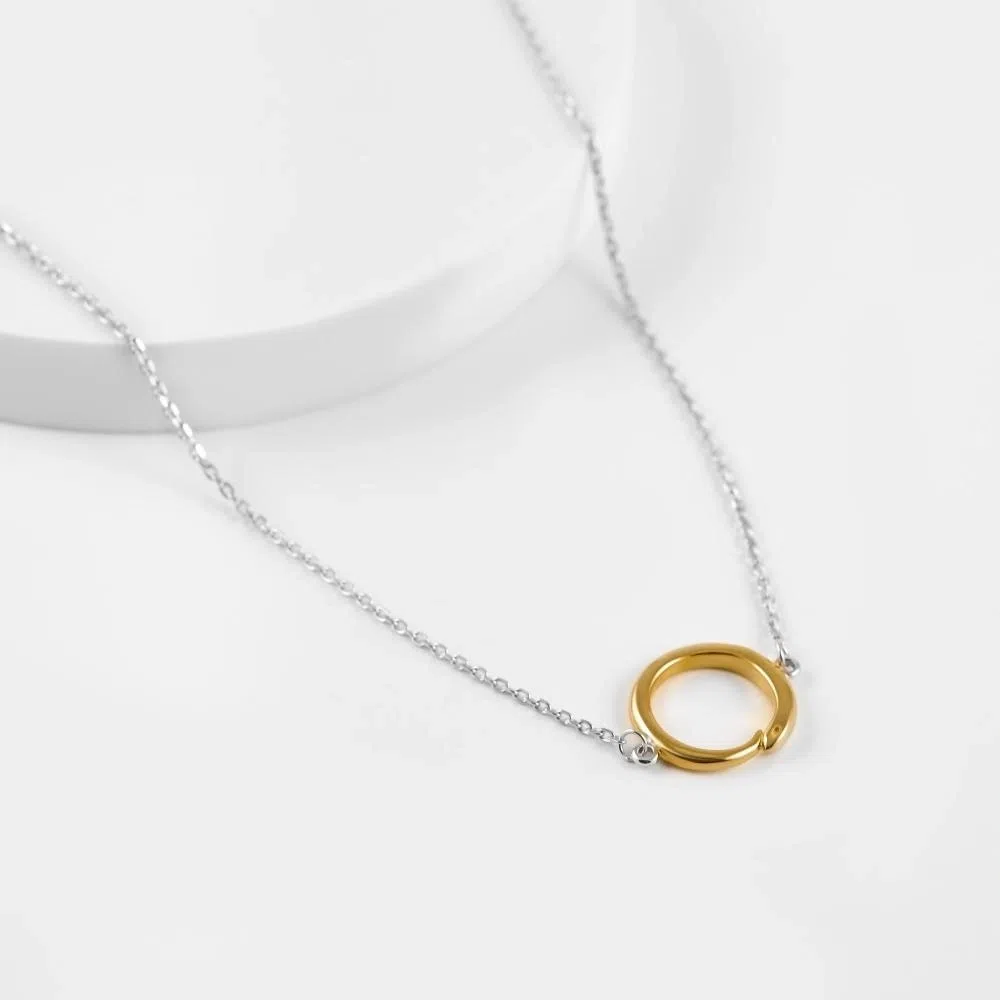 Колье из серебра