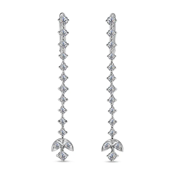 Длинные серьги ALROSA DIAMONDS — модель ebj4ddc
