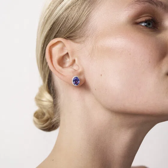 Пусеты Herald Percy Diamonds Poison Drop — модель z1iicqy — фото 2