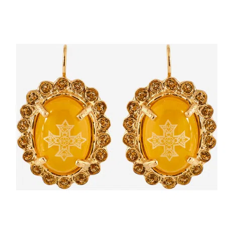 Акцентные серьги Gem Kingdom Poison Drop — модель 9ykmd4g — фото 2