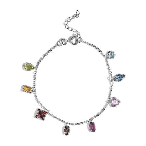 Браслет из серебра с полудрагоценными камнями Secrets Poison Drop — модель r8zdsq4 — фото 2