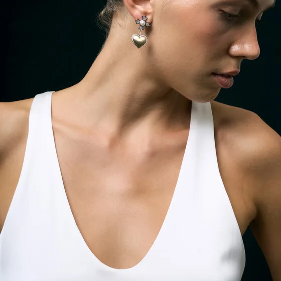 Серьги средней длины COBRA JEWELRY — модель 8qxsbpi