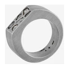 Кольцо из серебра с синтетическими алмазами Crescent Plane Ring Parts of Four Poison Drop — модель nvfxs5c