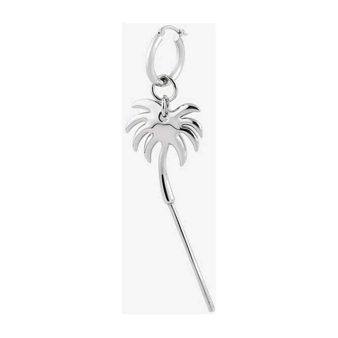 Серебристая моносерьга PALM MM6 Maison Margiela Poison Drop — модель thz1ev3