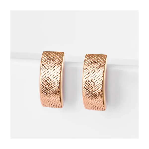 Серьги из красного золота — арт. 000-375774