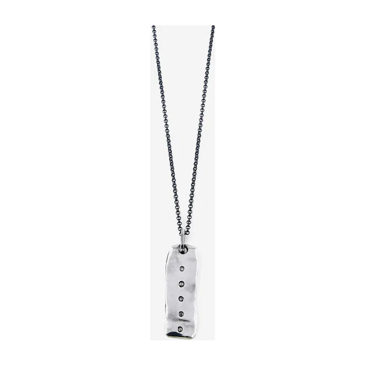 Колье из серебра с муассанитом Mintaka Jewellery Poison Drop — модель qdv4vkn