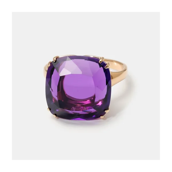 Серебряное кольцо с аметистом — арт. 1056953