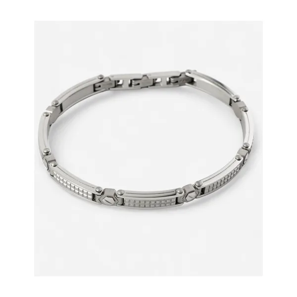 Серебристый браслет BRACELET BACKLINER — модель p510nw5