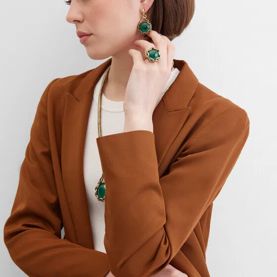 Акцентные серьги Fiore di Firenze Poison Drop — модель c8pqjh3 — фото 3