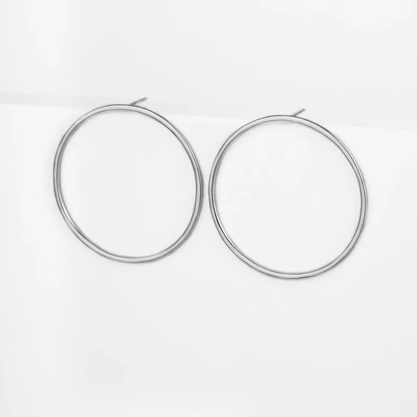Серьги гвоздики из серебра — арт. 000-375425