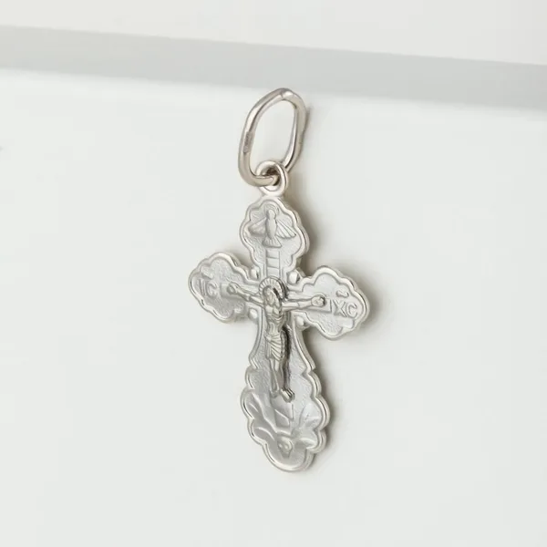 Подвеска крест из серебра — арт. 000-297507