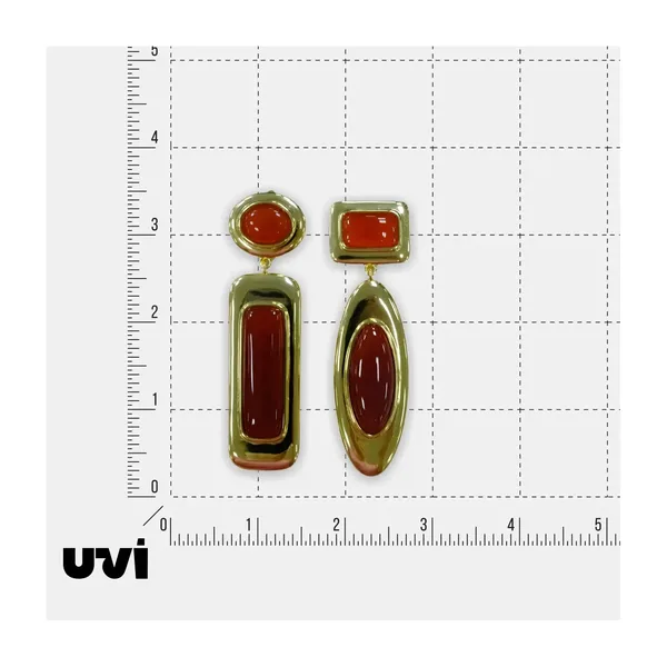 Серебряные серьги с агатами — арт. 10522-006312