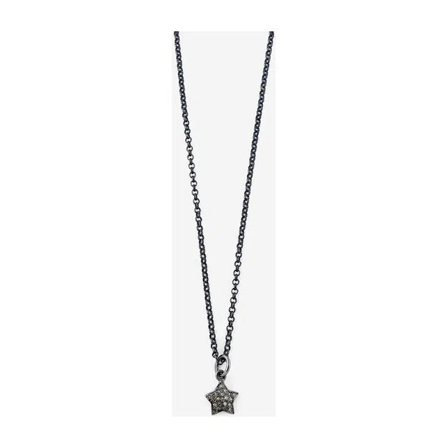 Колье из серебра с муассанитом Mintaka Jewellery Poison Drop — модель khfas3m