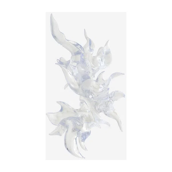 Прозрачное кольцо из смолы Transparent Coral Gradiva Poison Drop — модель uuipy3i — фото 3