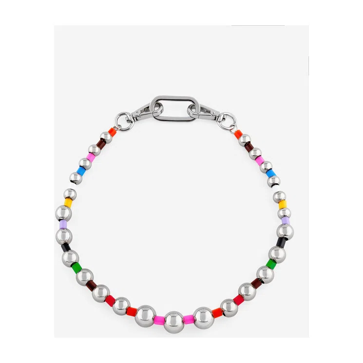 Серебристое колье Rbow TATI YORK Poison Drop — модель f6qnggs
