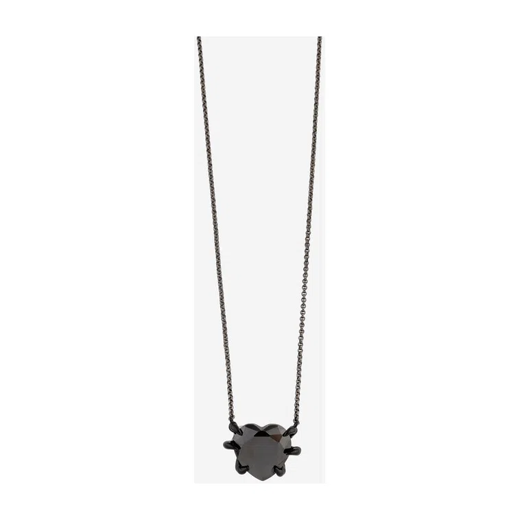 Колье из серебра с подвеской «Сердце в когтях» Dzhanelli Jewellery Poison Drop — модель kkjrew1