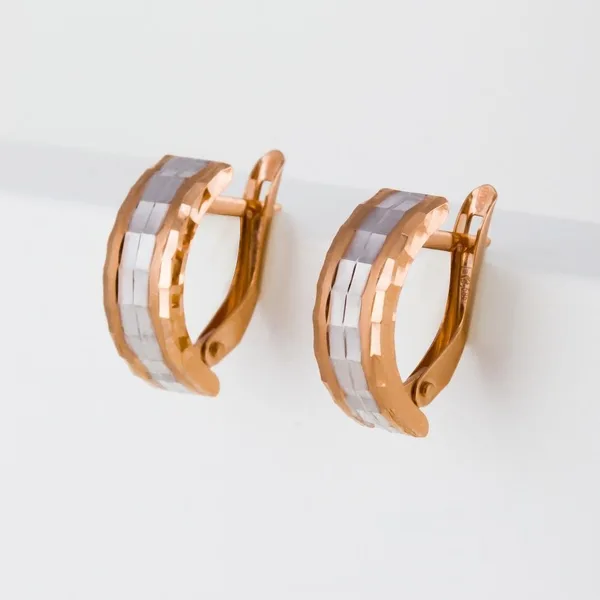 Серьги из красного золота — арт. 000-269211