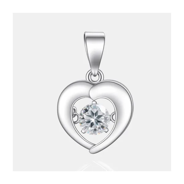 Подвеска из серебра с фианитами — арт. 000-312097